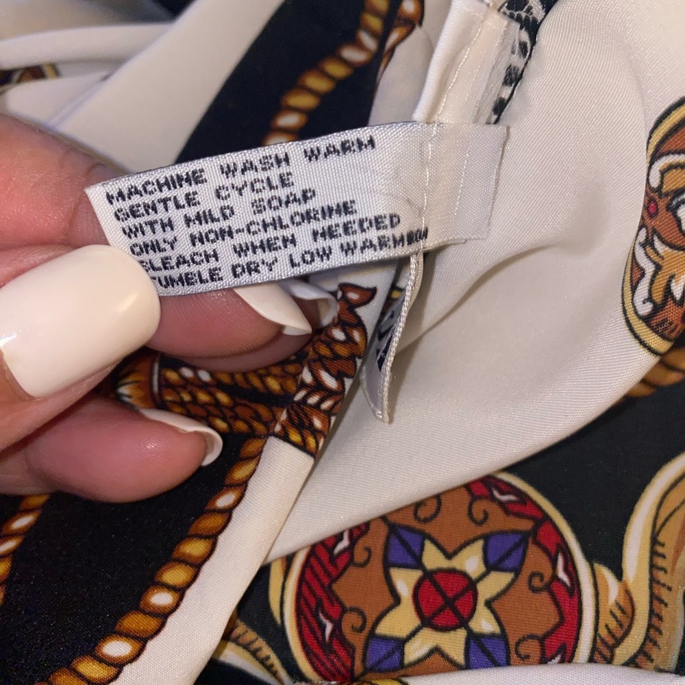 SK & Company Blouse * Versace Look * - Picture 11 of 12